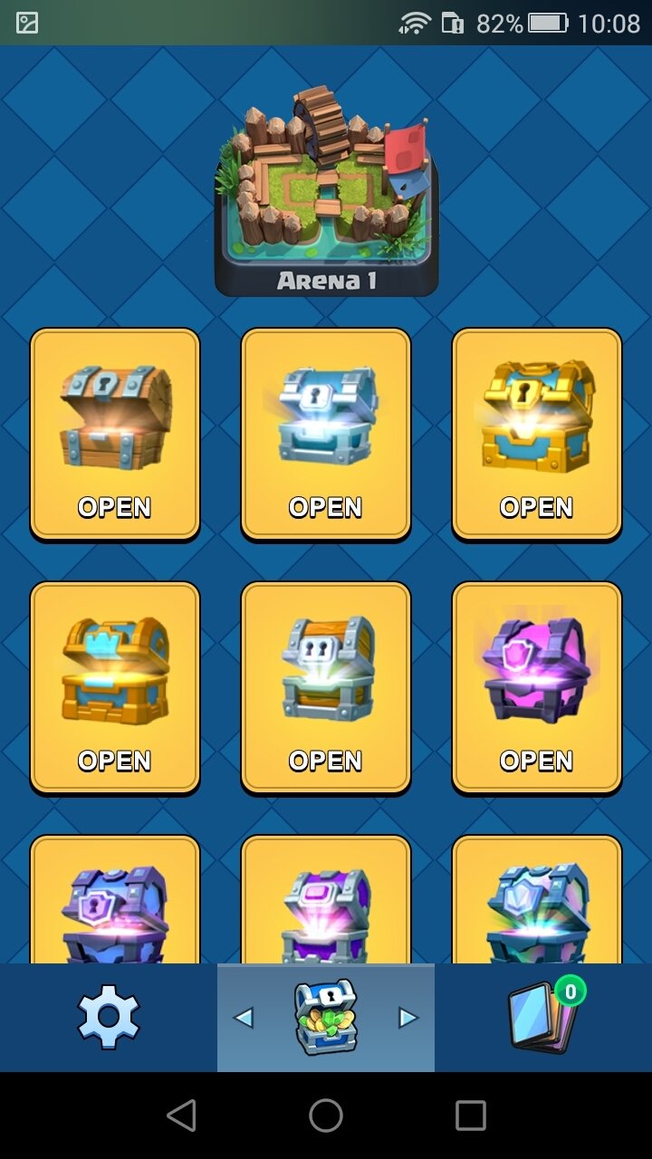 free magical chest clash royale