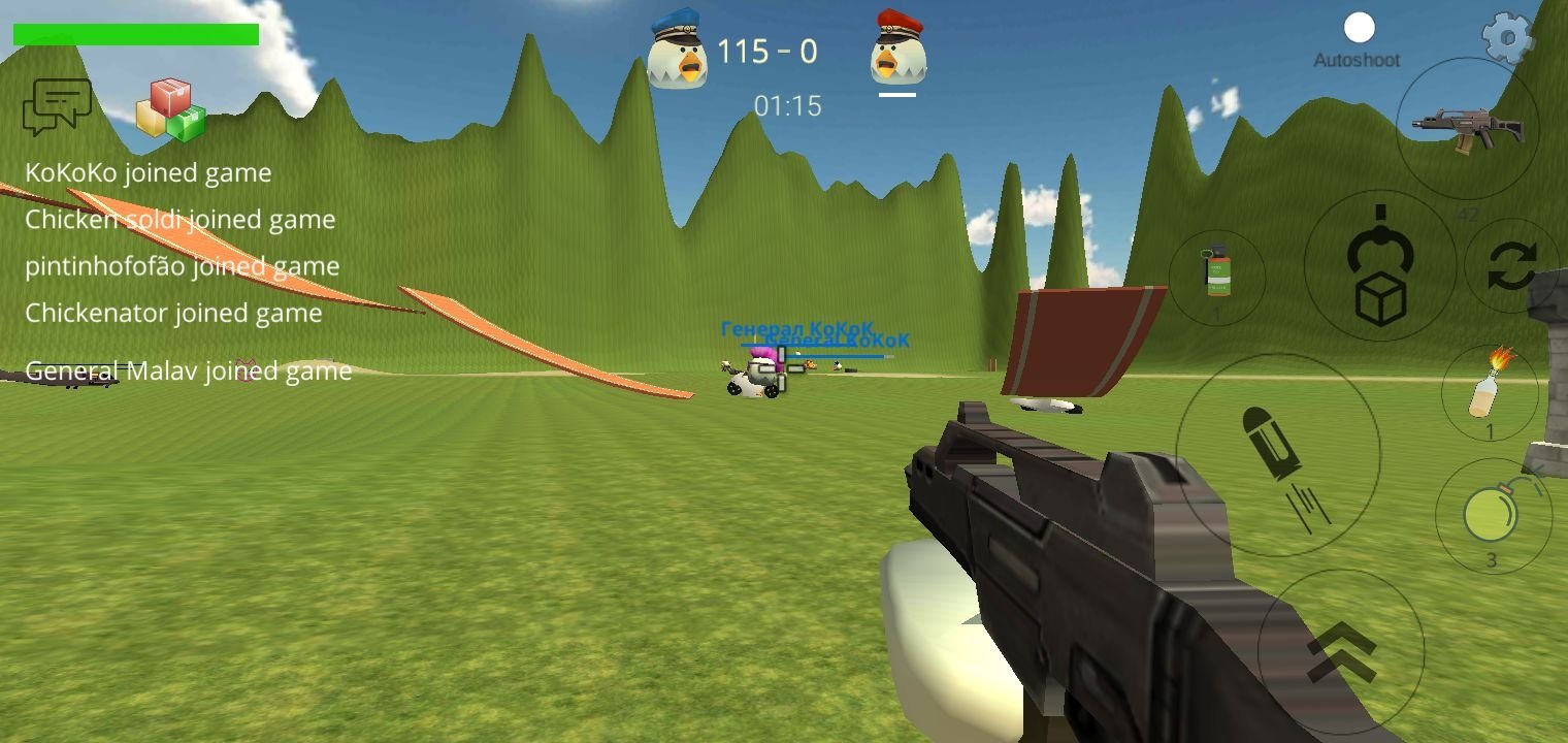 Chicken Gun 3.7.01 Mod APK (Menu, unlimited money) Download