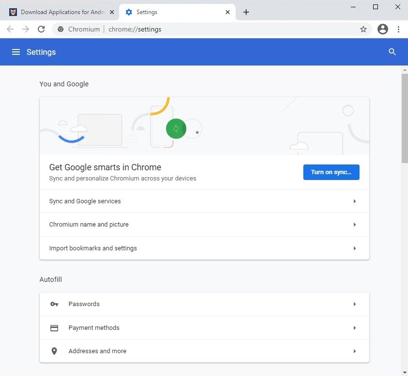 Chromium 119.0.6040.0 for ios download