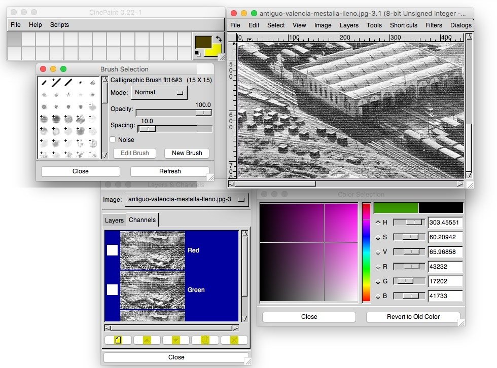 cinepaint open as layers