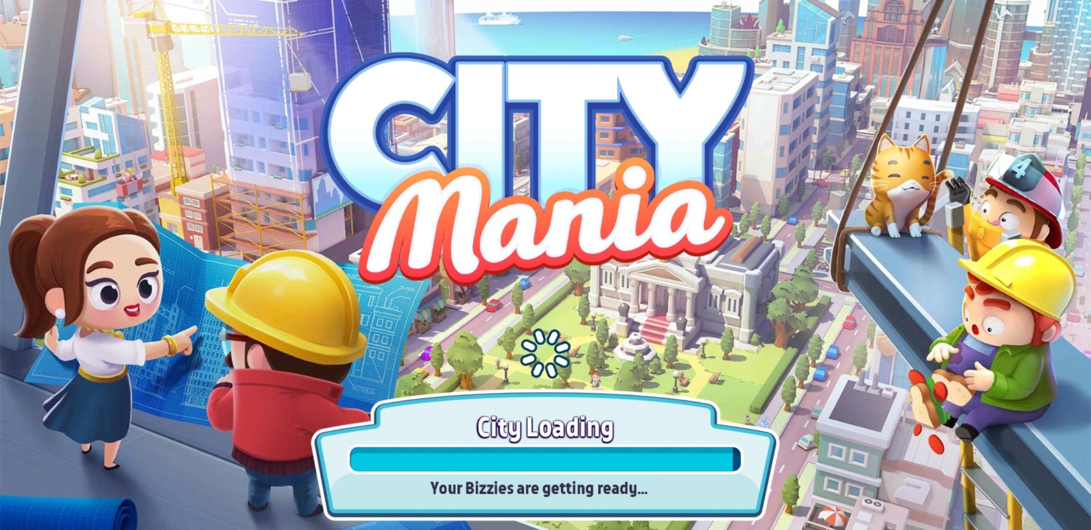 city mania: town building game building games