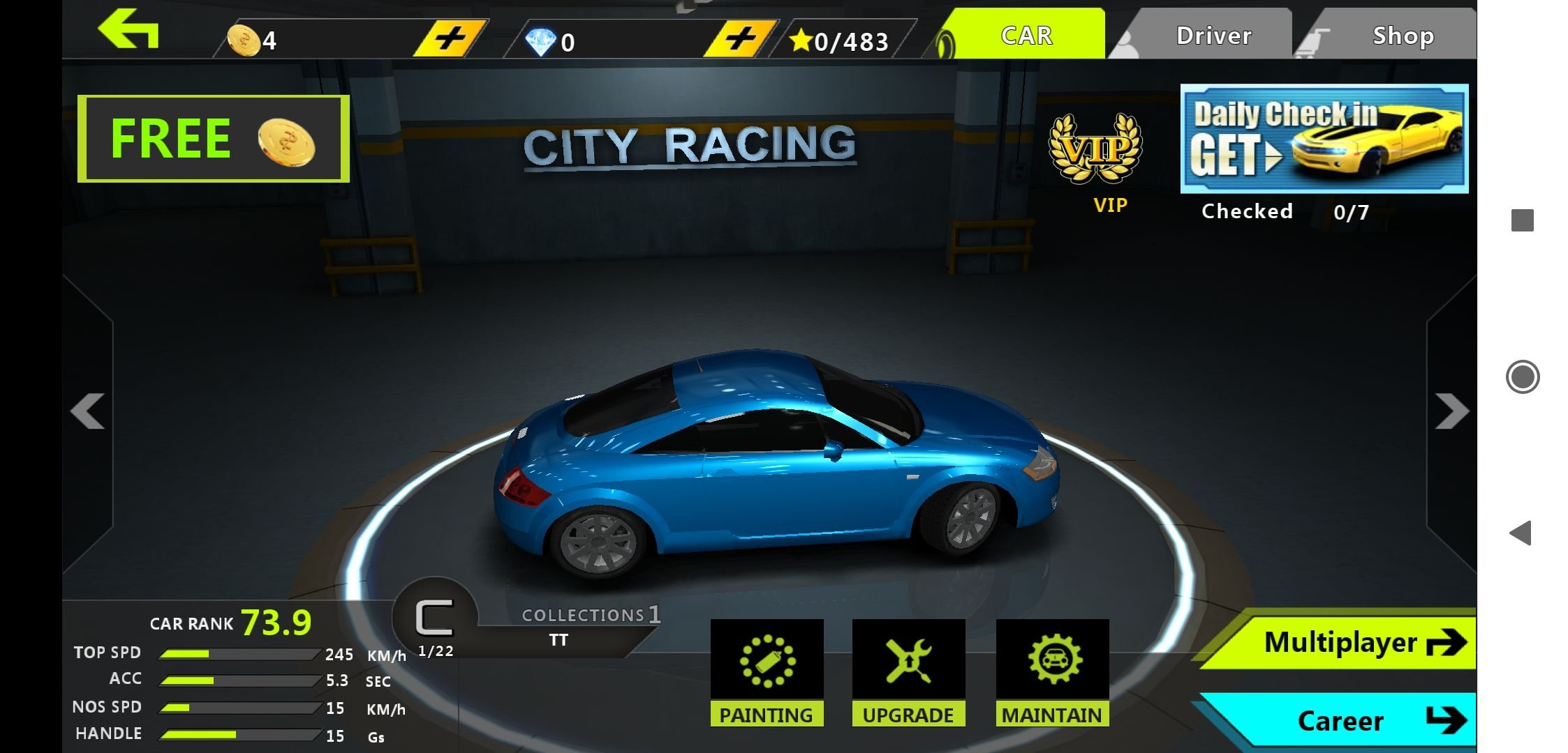 cheats for city racing 3d android