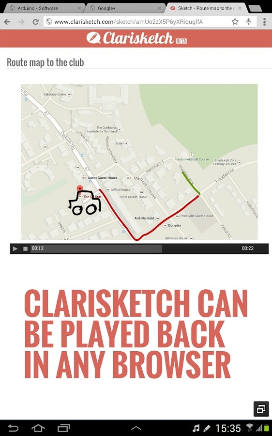 Clarisketch Android