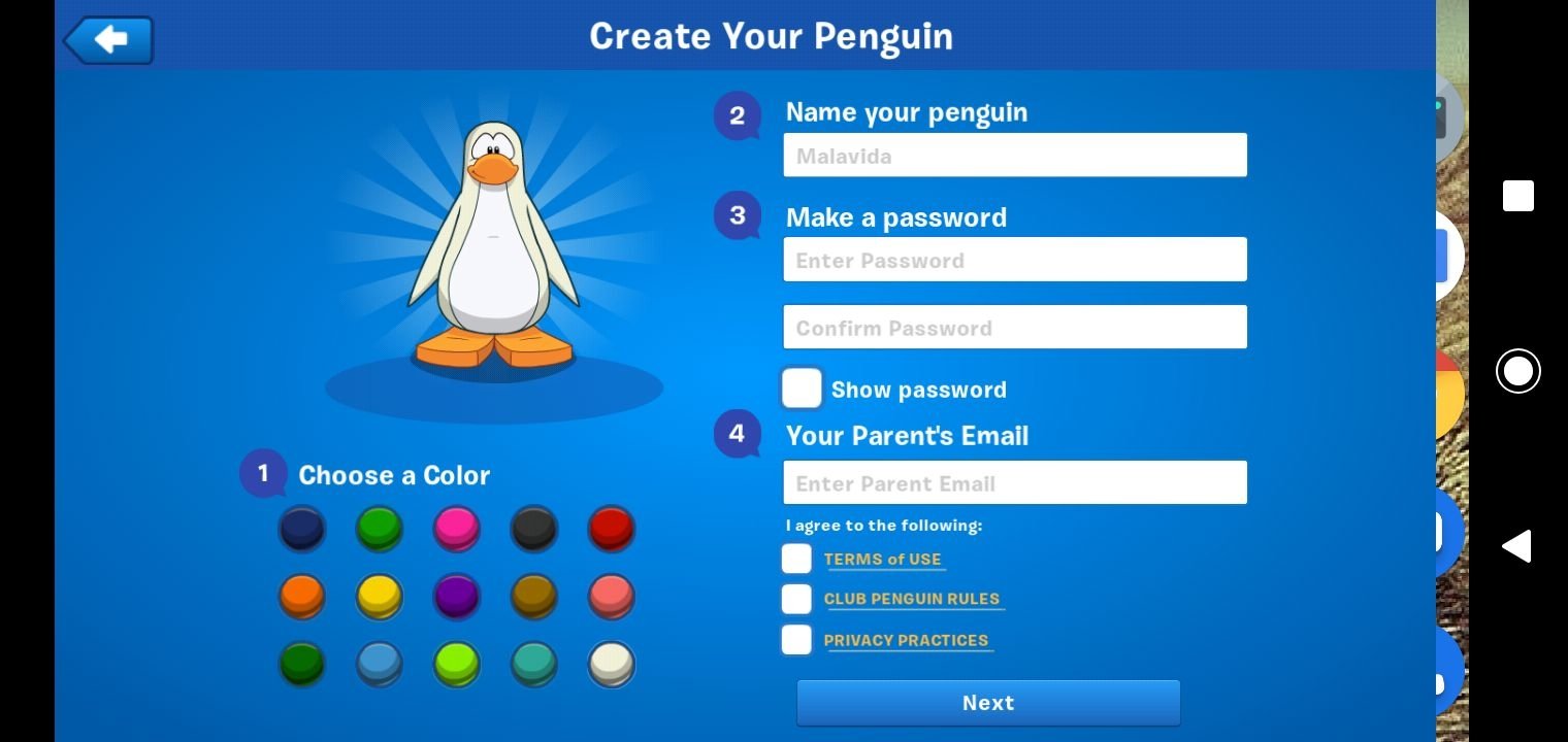 Jogar Online Club Penguin