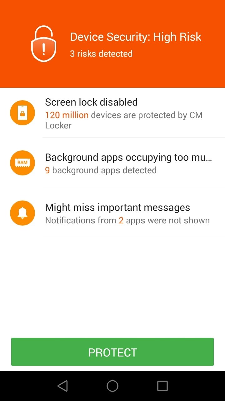 CM Locker Android 