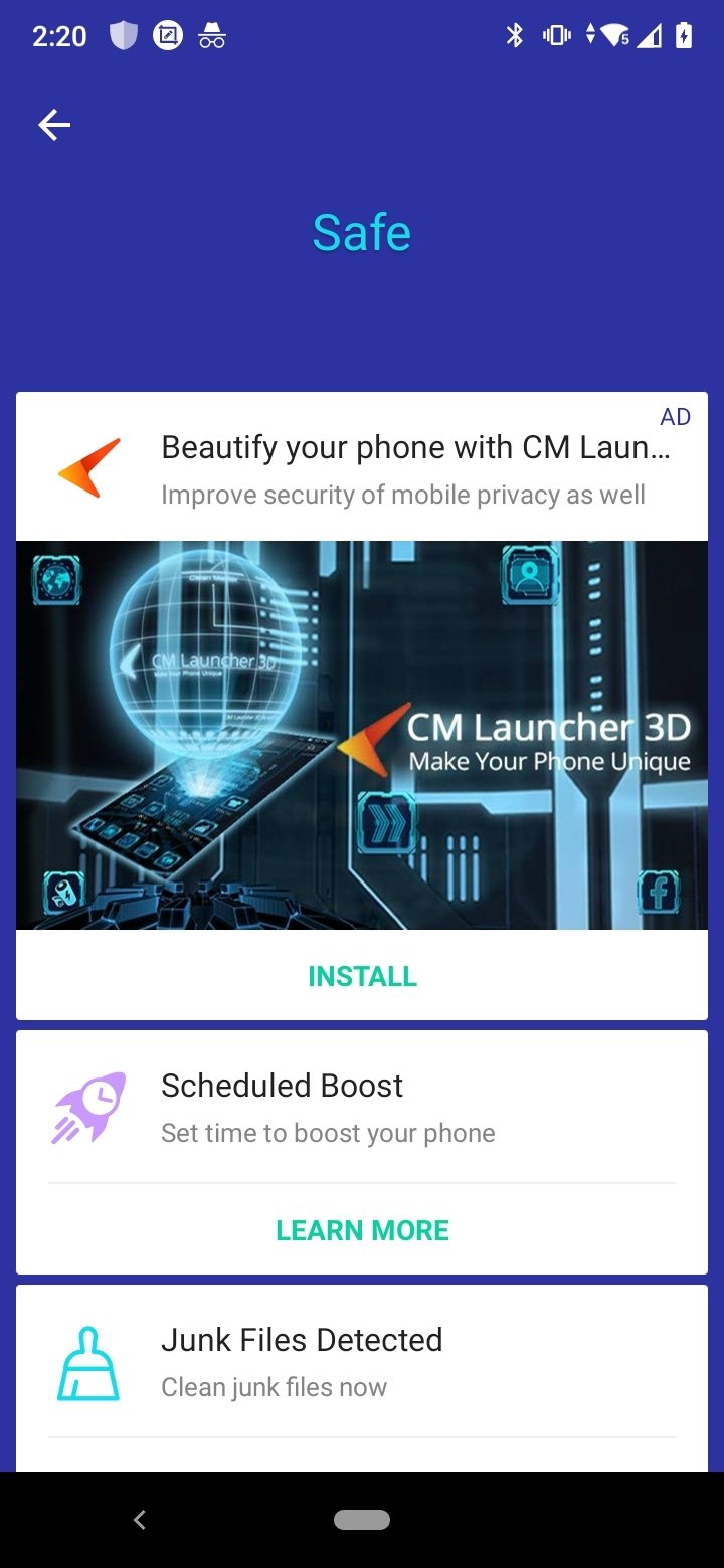 Cm Security 5 1 8 Android用ダウンロードapk無料