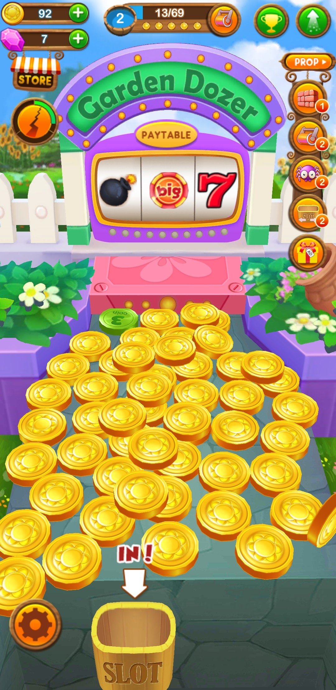 Coin Mania: Garden Dozer Android