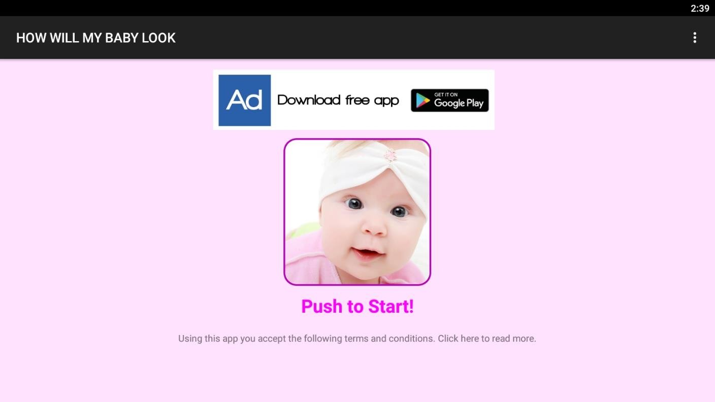 How Will My Baby Look Android