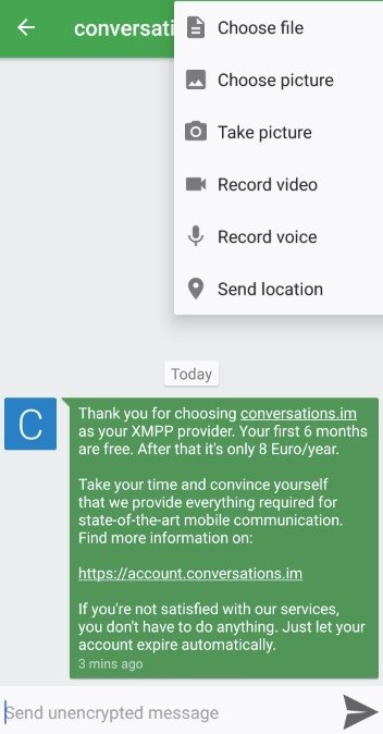 Conversations Android