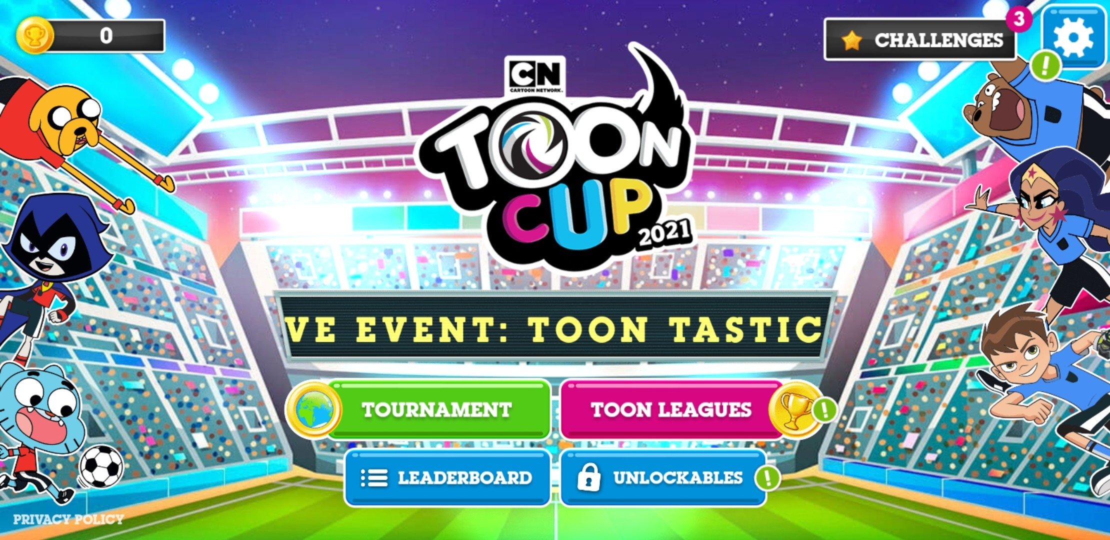 Copa Toon 2014, Jogos