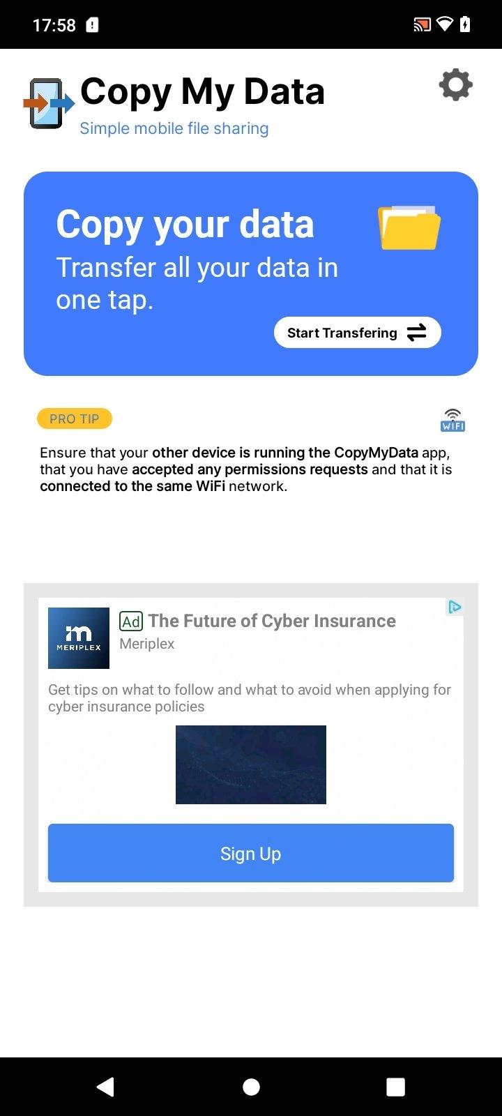 Copy My Data Android 