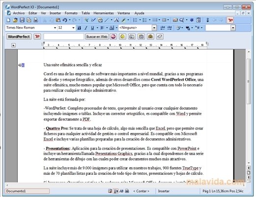 Corel WordPerfect Office X9 - Download for PC Free