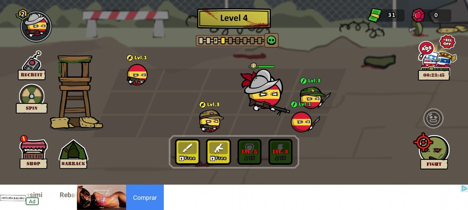 Countryballs: Zombie Attack 0.4.2 - Скачать для Android APK бесплатно