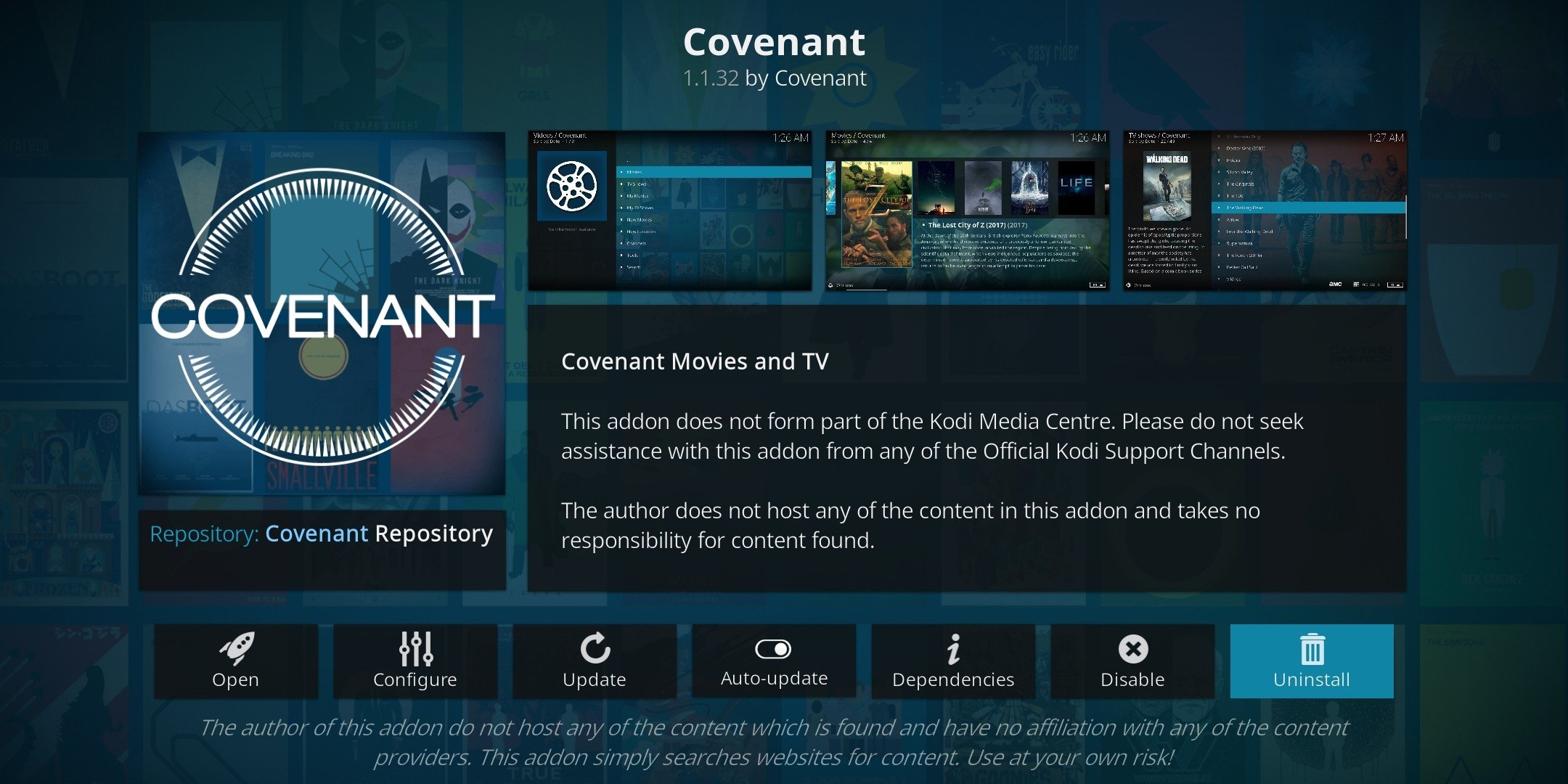 Covenant Android 