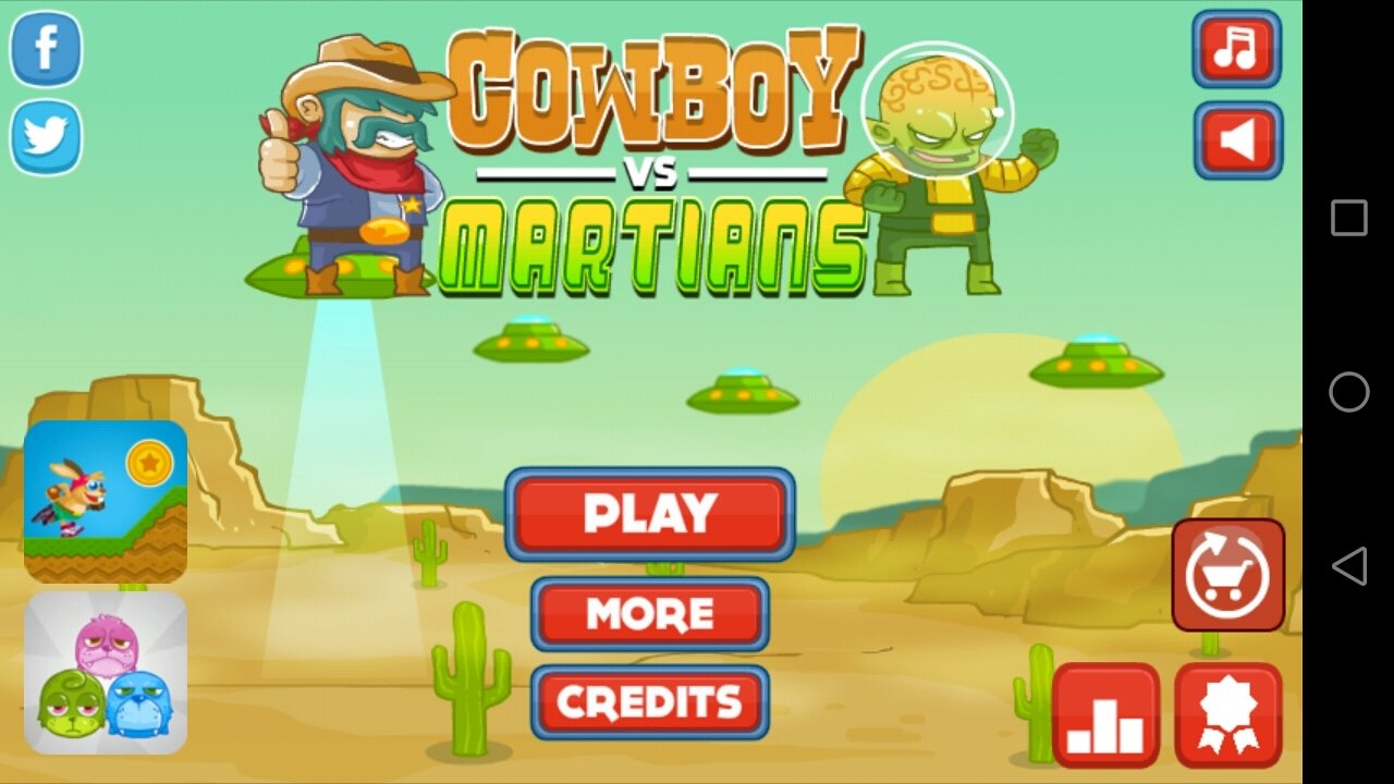 Cowboy & Martians - Barrel Gun Android