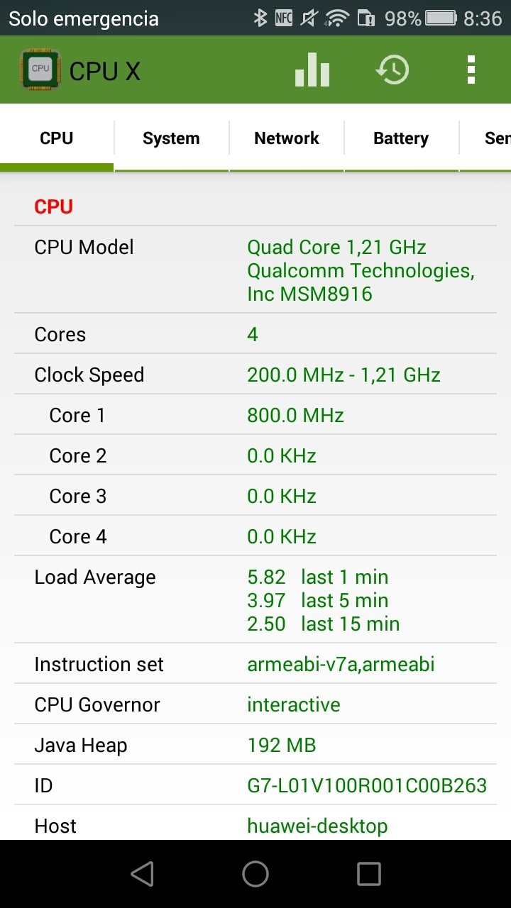 CPU X Android 