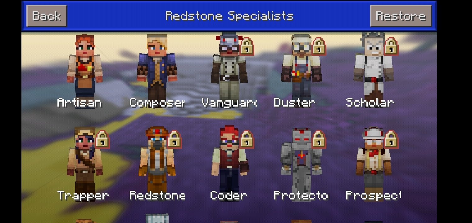 Buy Minecraft Redstone Specialists Skin Pack