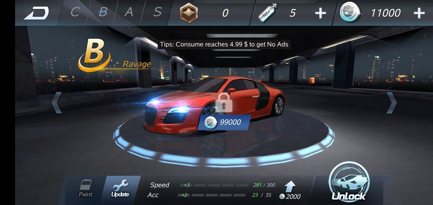 Jogo de Carro - Corrida de Carros (Crazy Speed Car) Jogos Android 