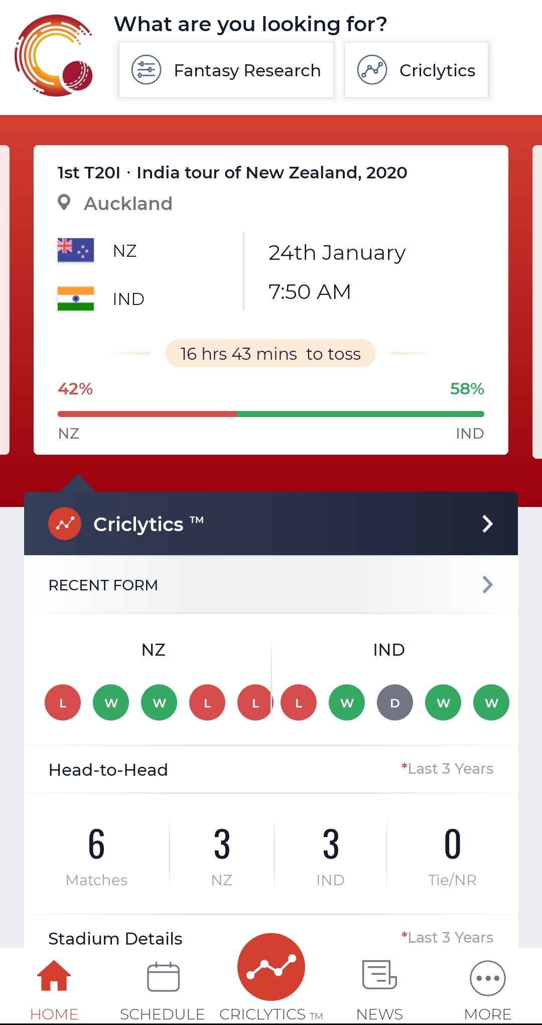 Cricket.com Android