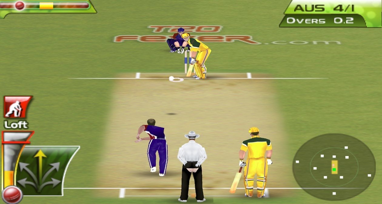 cricket t20 fever 3d games