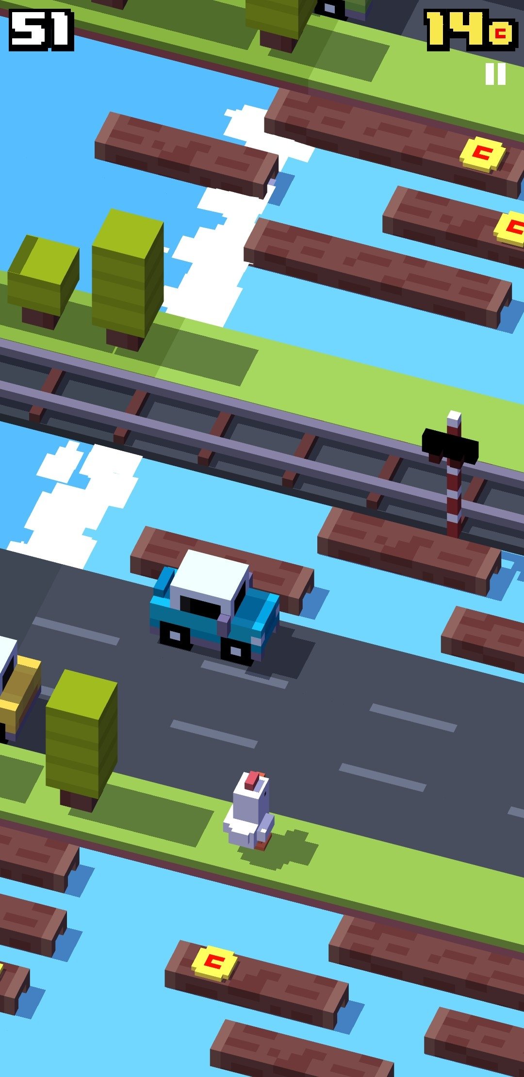 Plant Crossy Road to Escape mobile android iOS apk download for free-TapTap