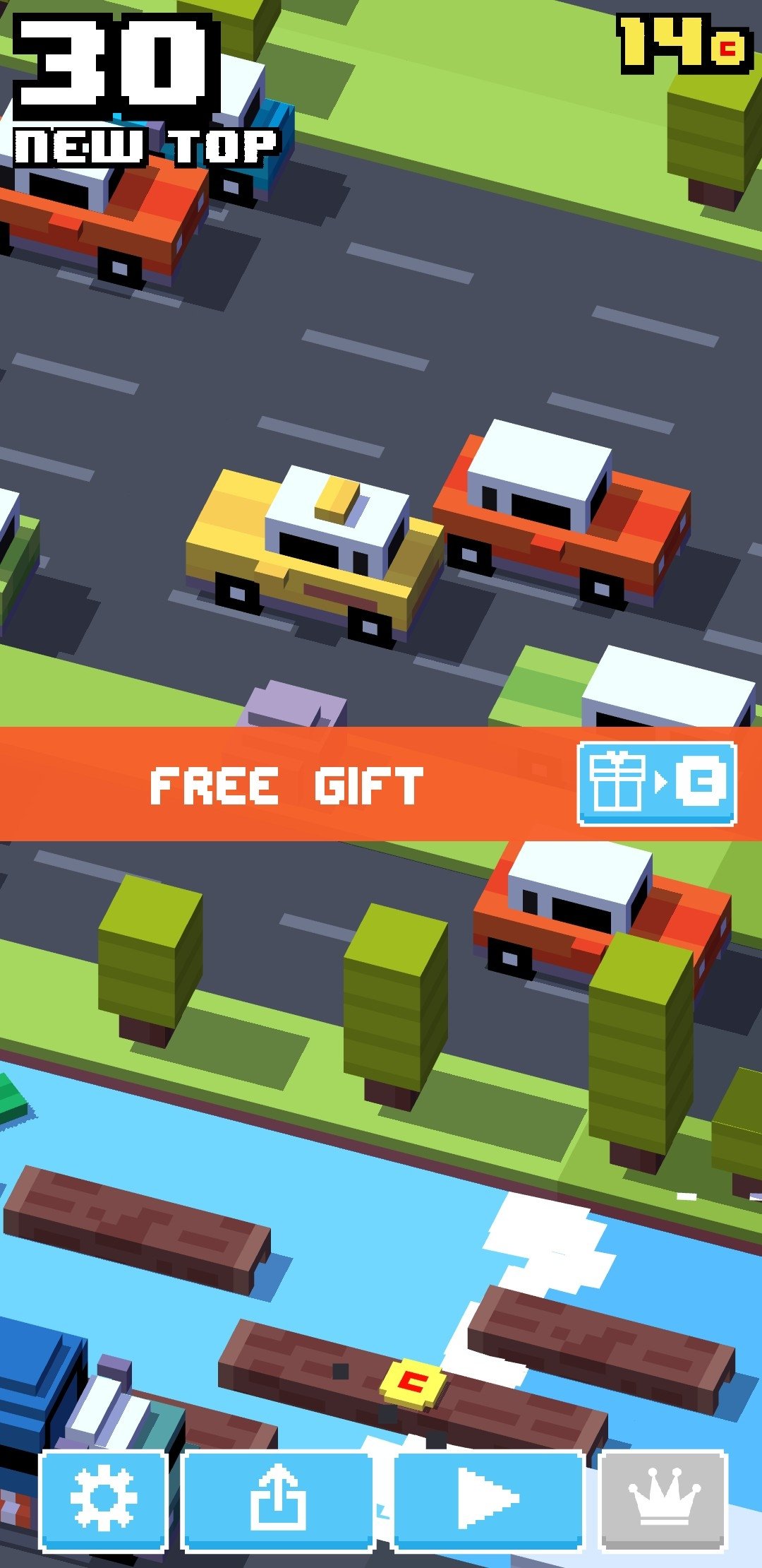 chicken crossy road game play online