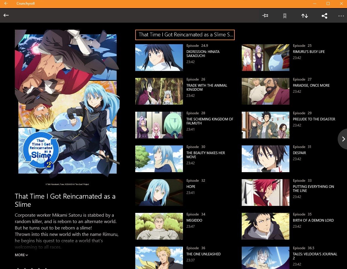 Crunchyroll 1.3.1.0 - Скачать на ПК бесплатно