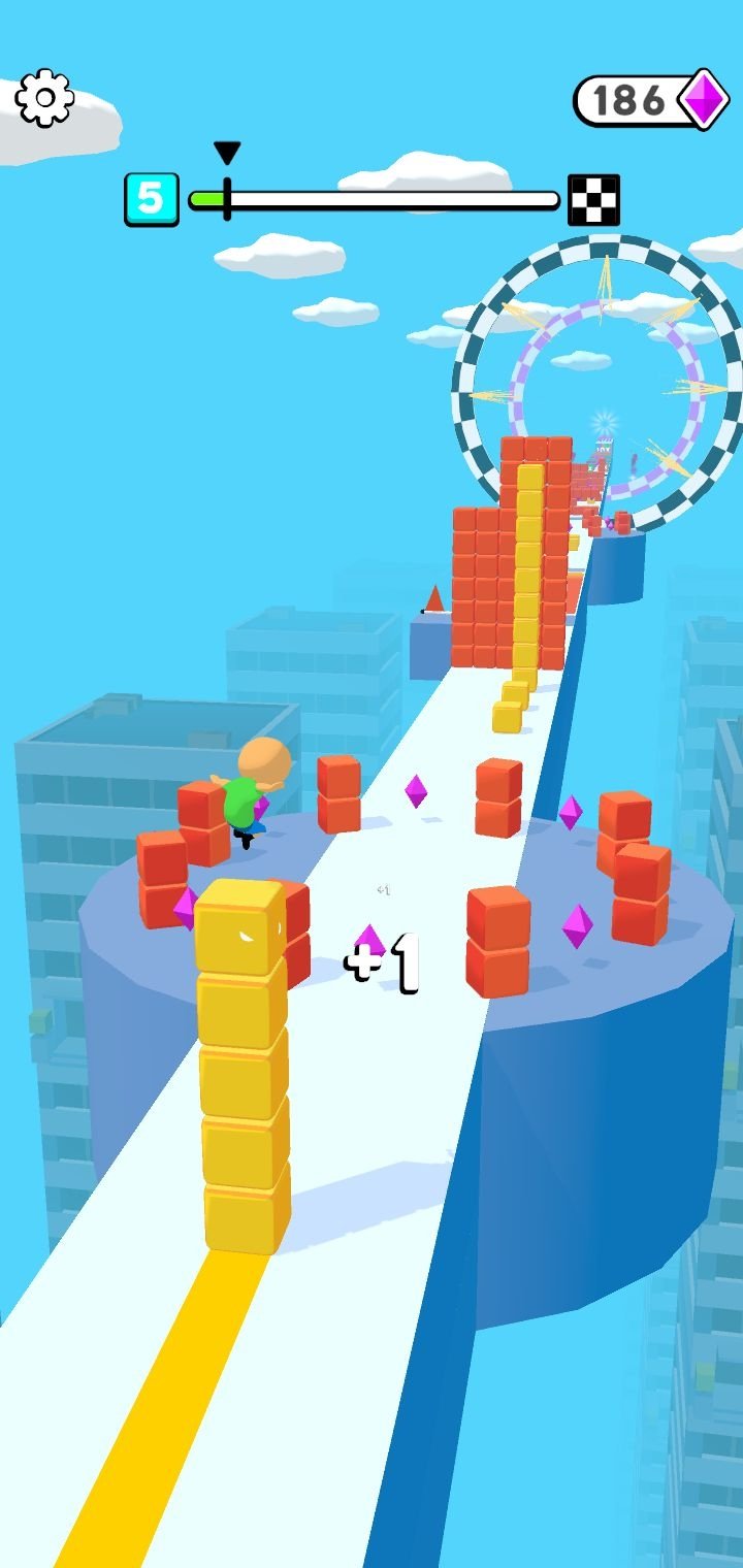 Сколько уровней в игре cube surfer