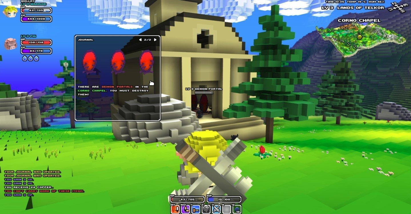 Cube World 0.1.1 - Скачать на ПК бесплатно