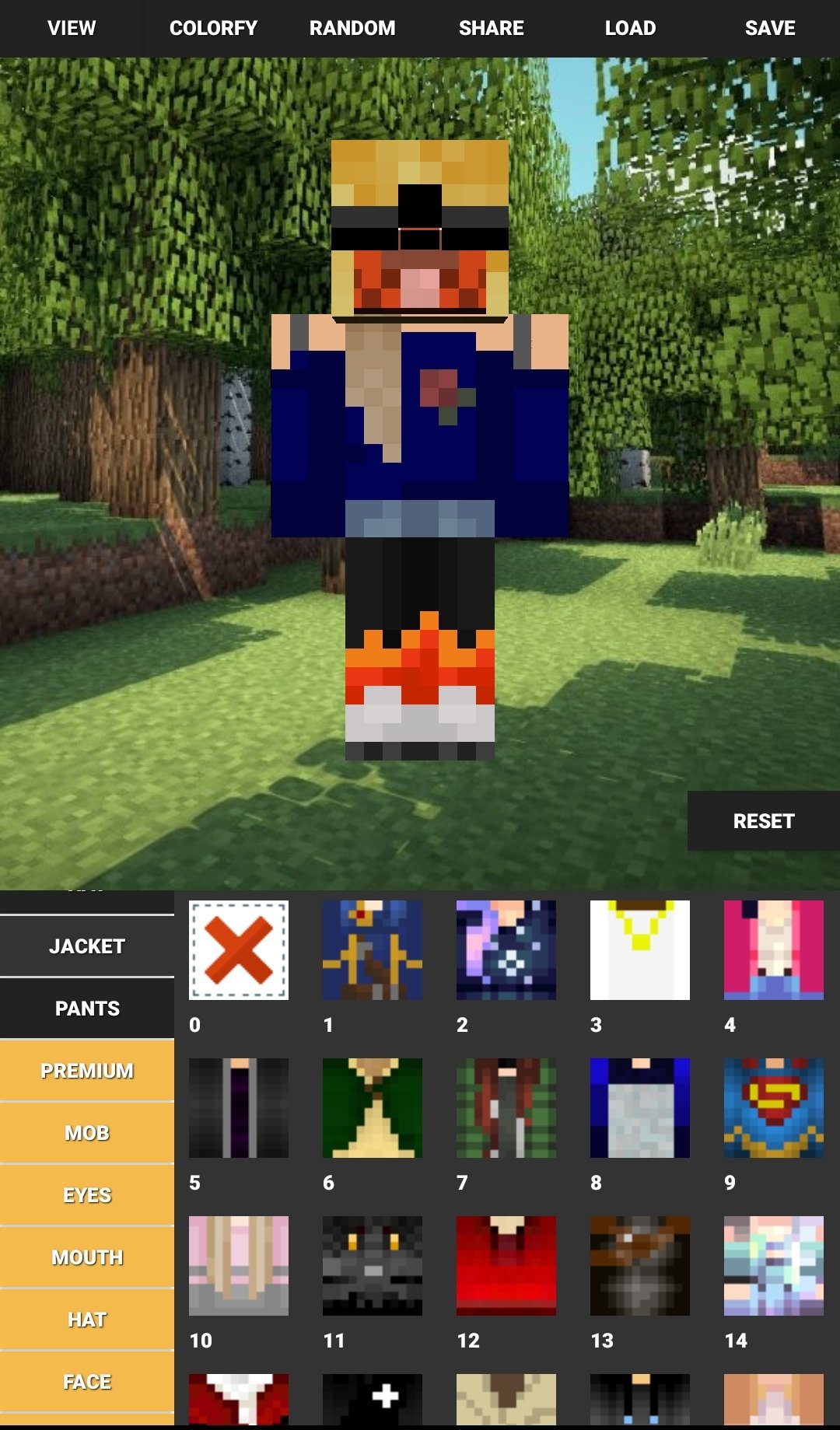 custom skin creator for minecraft premium mod apk