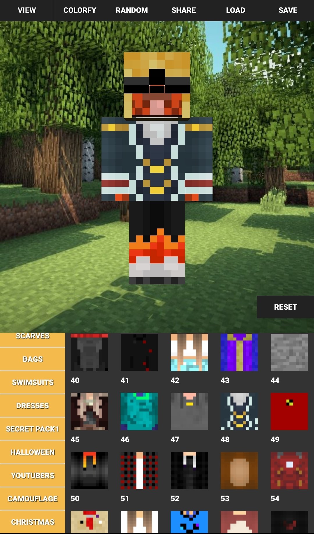 skin creator for minecraft java