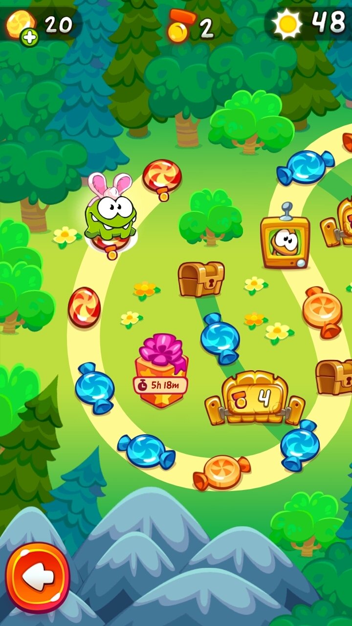 Cut the Rope 2 1.35.0 APK Mod [Dinheiro] - Dinheiro infinito - AndroidKai