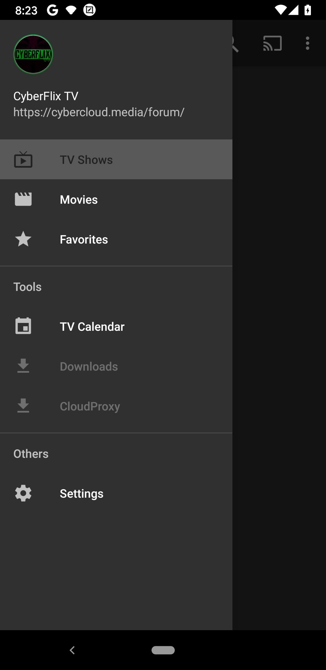 cyberflix tv apk for android phone