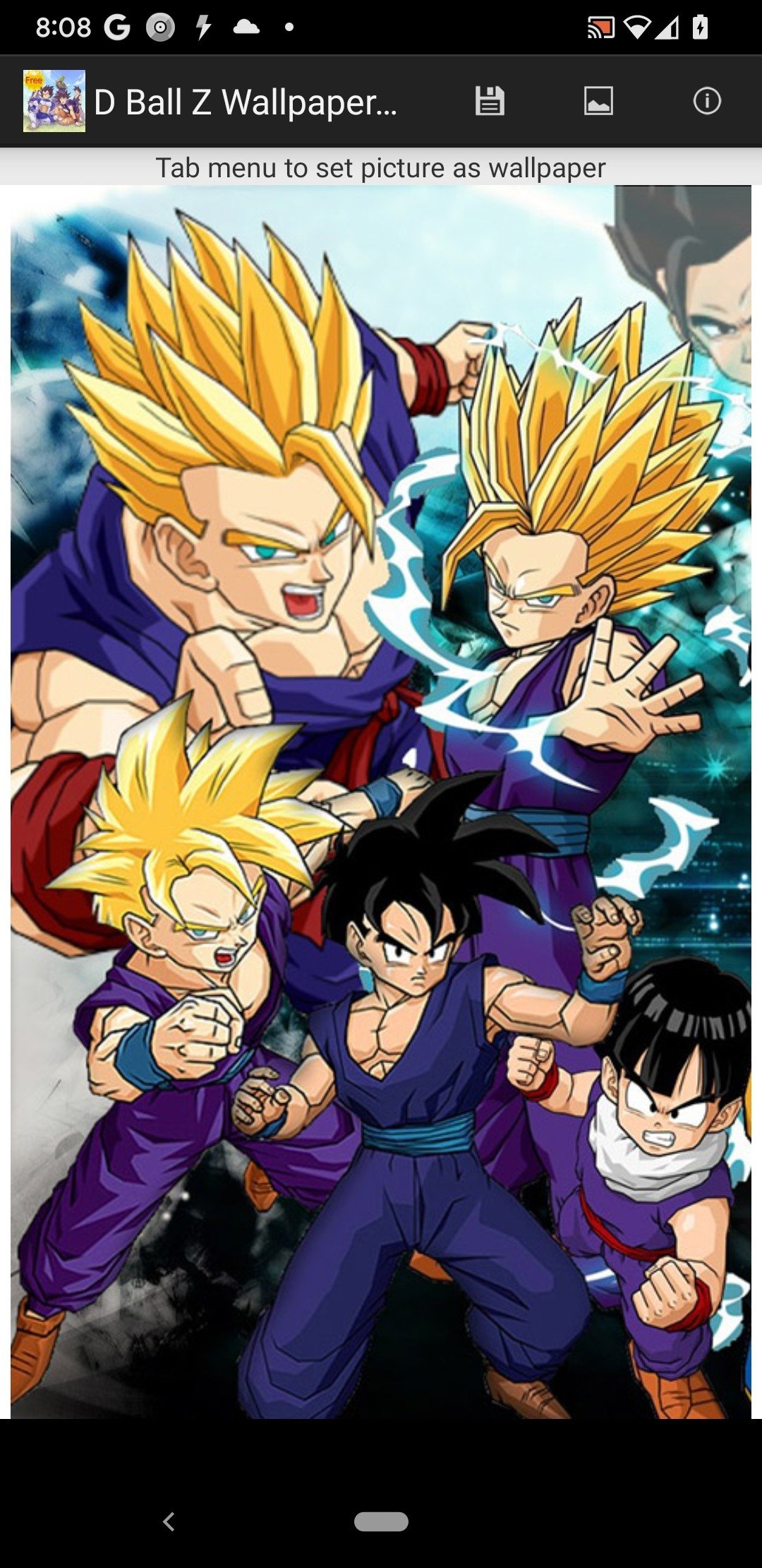 Anime wallpapers Dragon Ball Super APK pour Android Télécharger