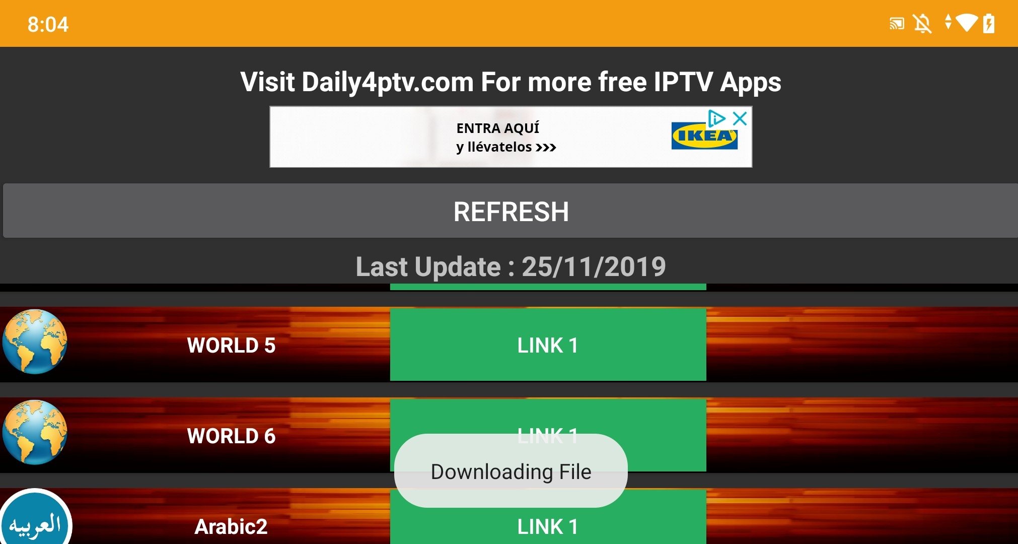 Daily Iptv M3u 15 2 Descargar Para Android Apk Gratis
