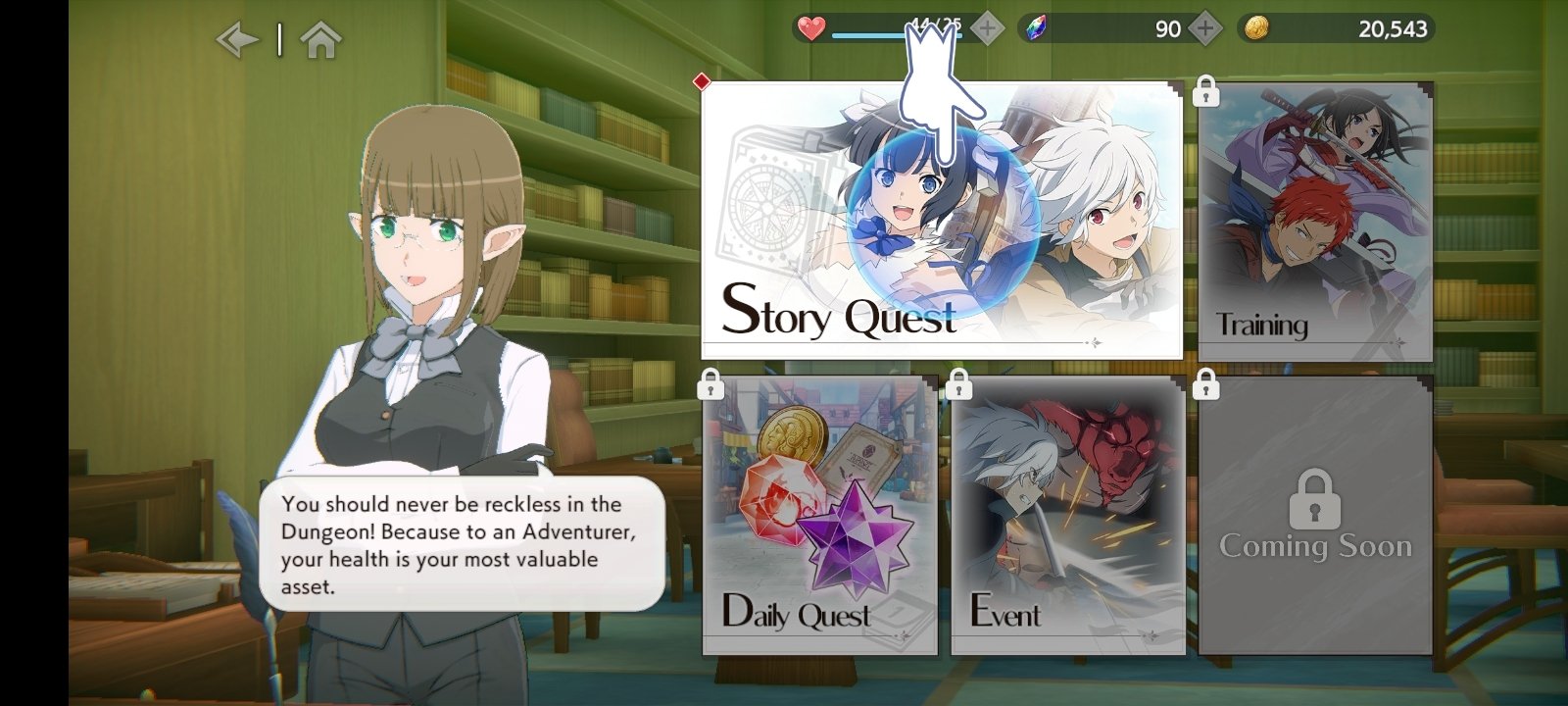 DanMachi Battle Chronicle 1.4.1 - Скачать для Android APK бесплатно