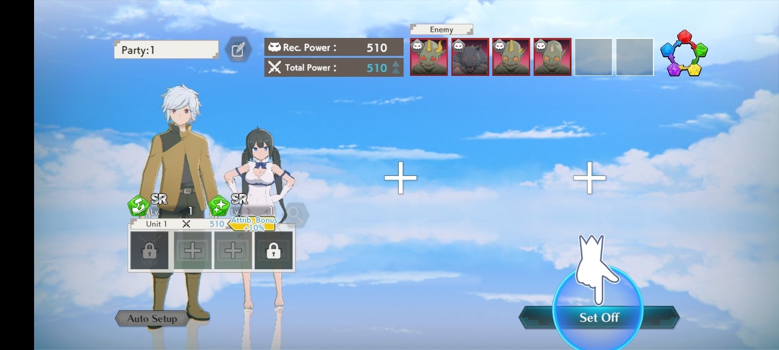 DanMachi BATTLE CHRONICLE - Global Version RPG Gameplay (Android