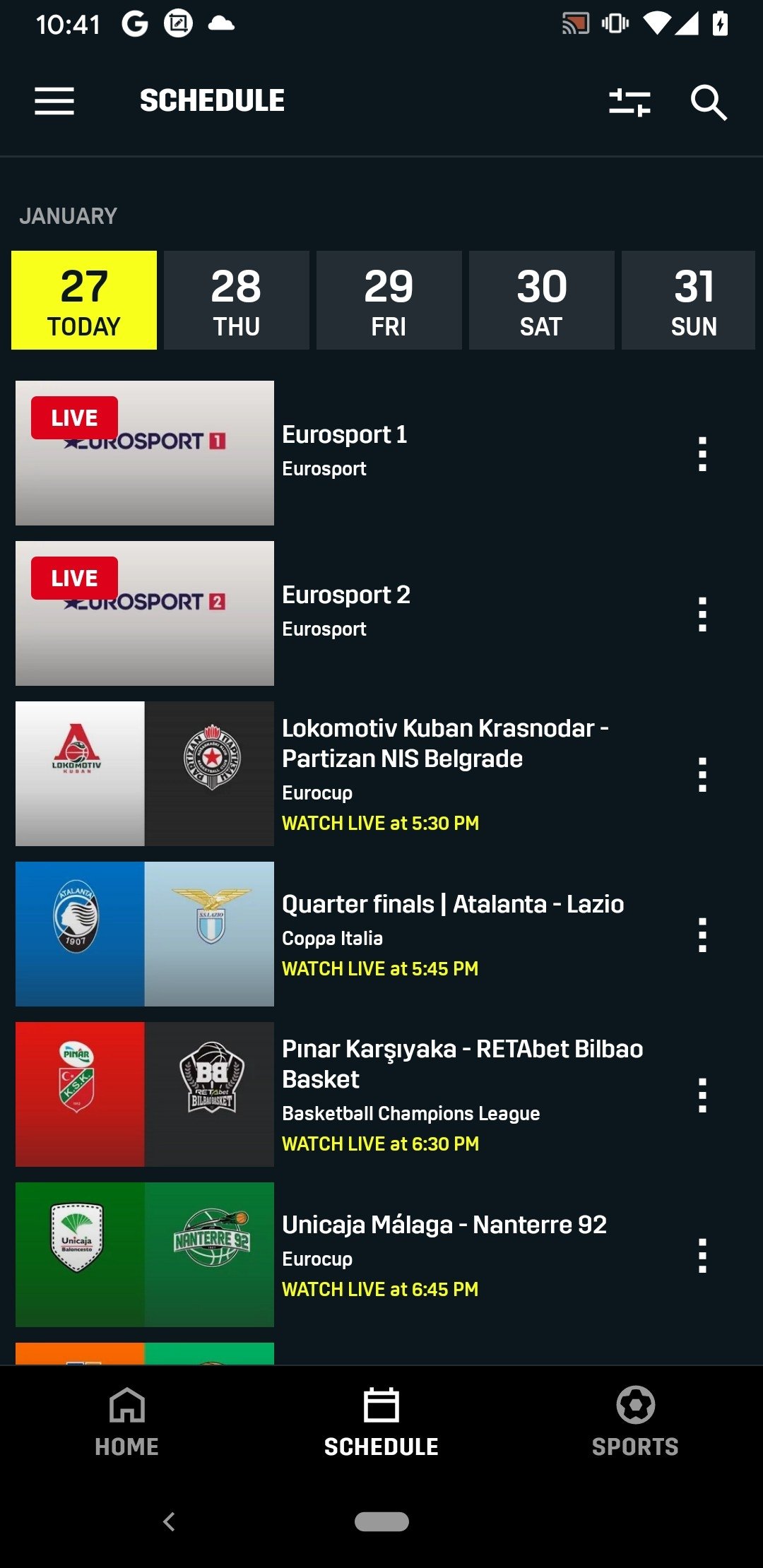 DAZN 2.9.0 - Download for Android APK Free