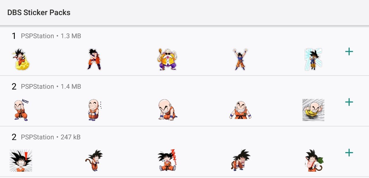 DBS Stickers - Dragon Ball Stickers for WhatsApp APK Download for Android  Free