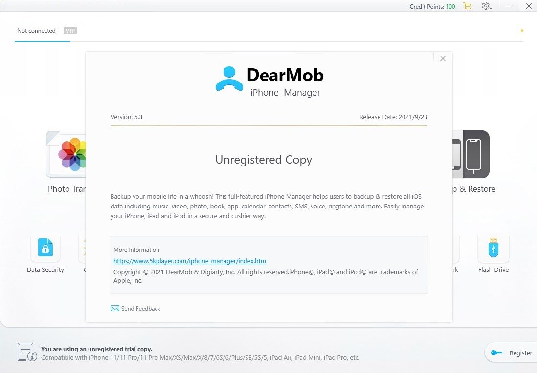 dearmob iphone manager 3.4 licence key