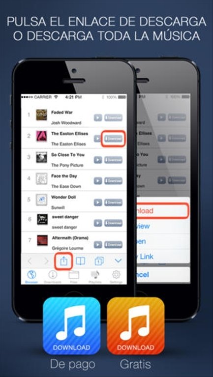 Descargador De Musica Gratis Descargar Para Iphone Gratis