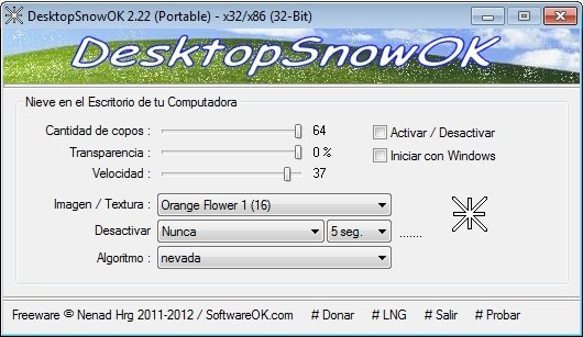 download the last version for windows DesktopSnowOK 6.24
