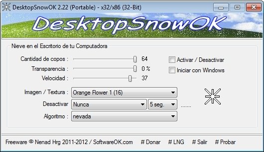 instal DesktopSnowOK 6.24 free