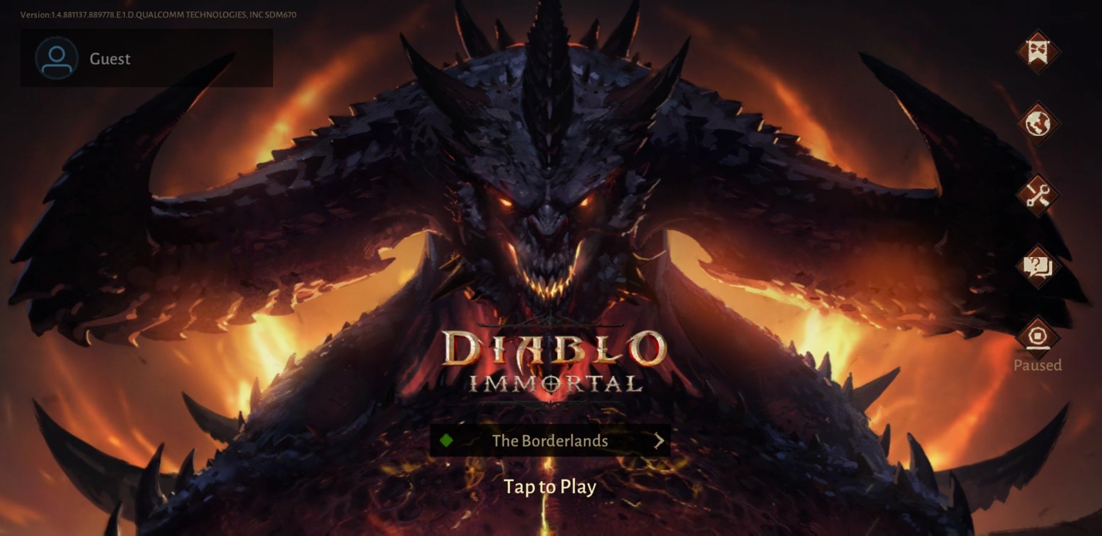 diablo immortal is not a core series game