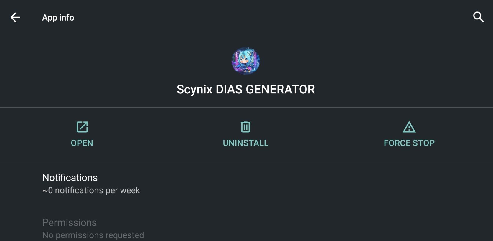 DIAS Generator 1.0 - Скачать для Android APK бесплатно