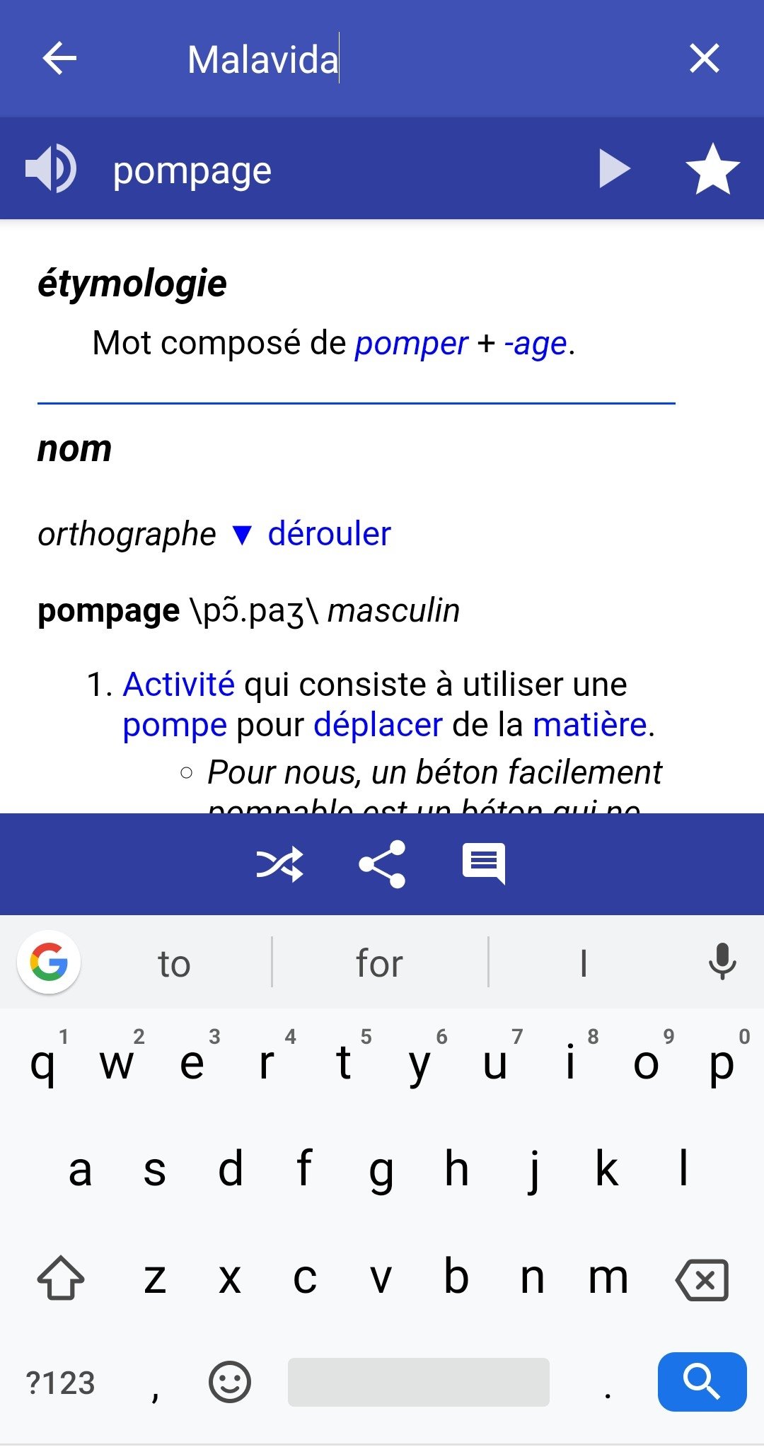 Télécharger Dictionnaire Français 6.7-1150l APK pour Android Gratuit