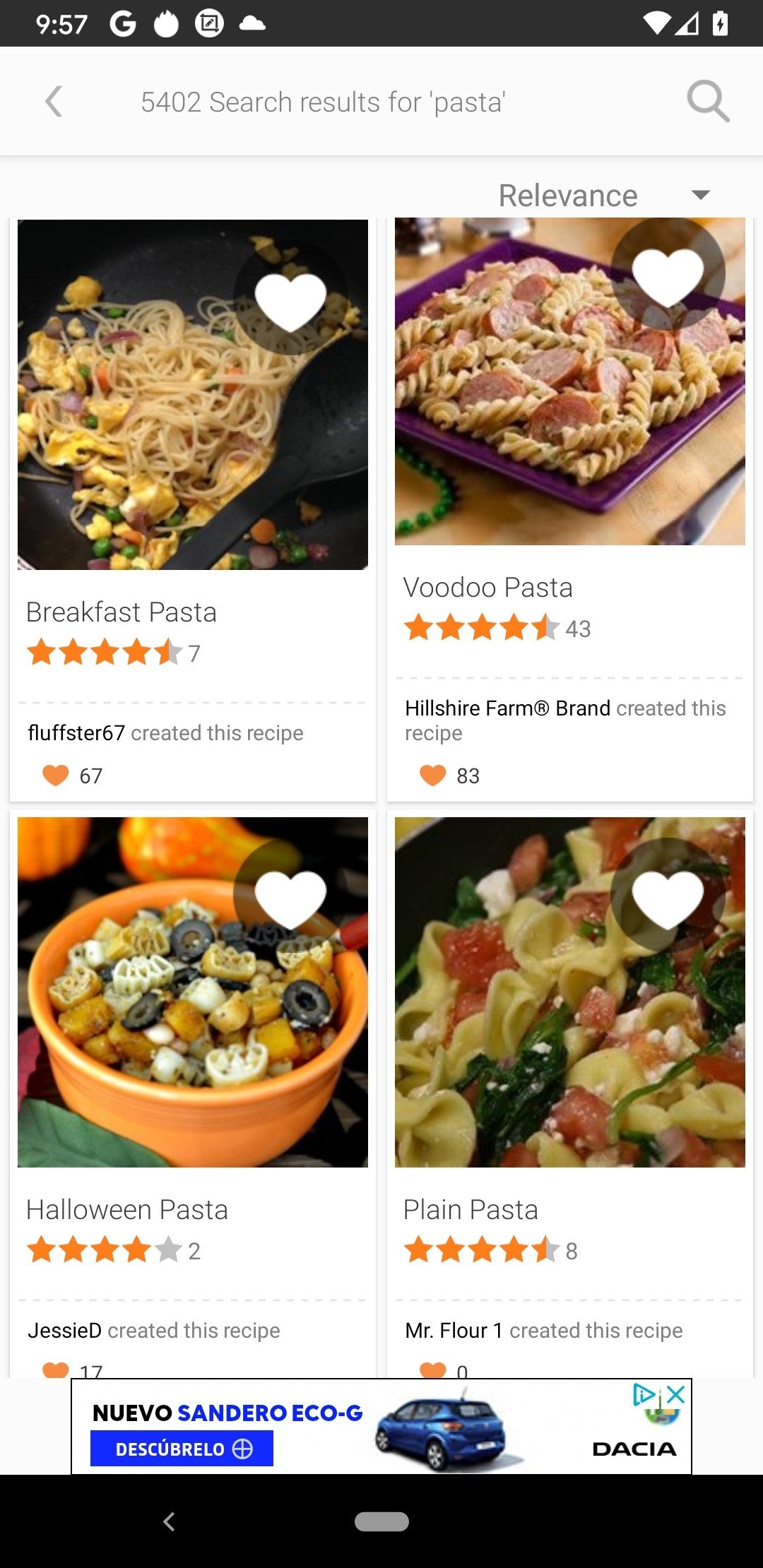 Allrecipes Dinner Spinner Android