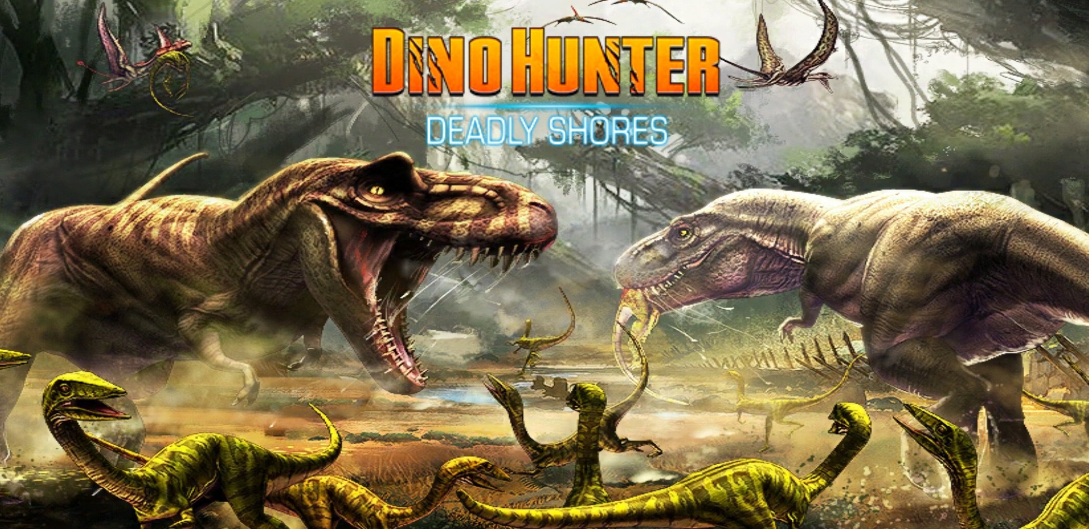 Play Dino Hunter Deadly Shores on PC 