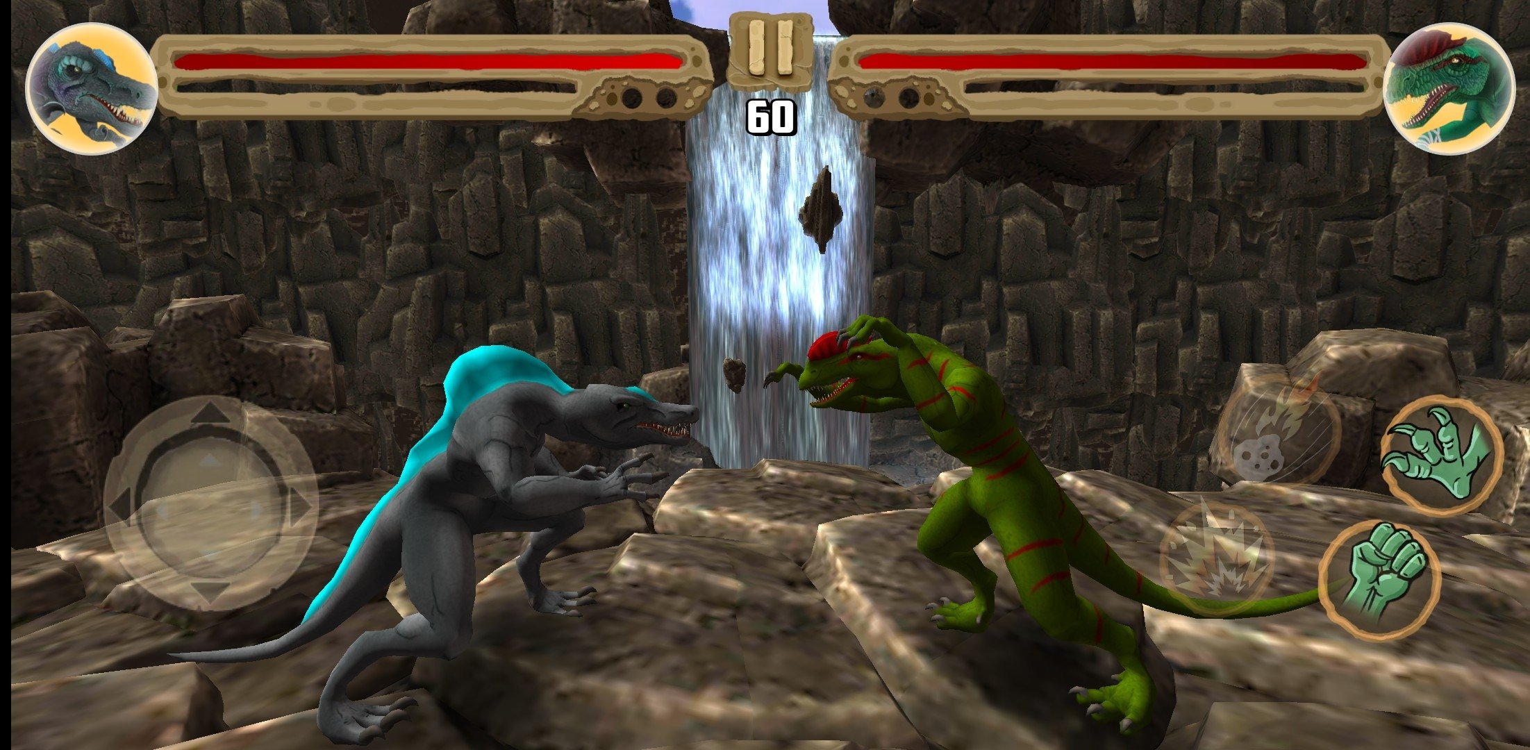 Dinosaurs Free Fighting Game 2.6 - Скачать для Android APK бесплатно