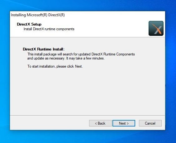 dxsetup 64 bit download